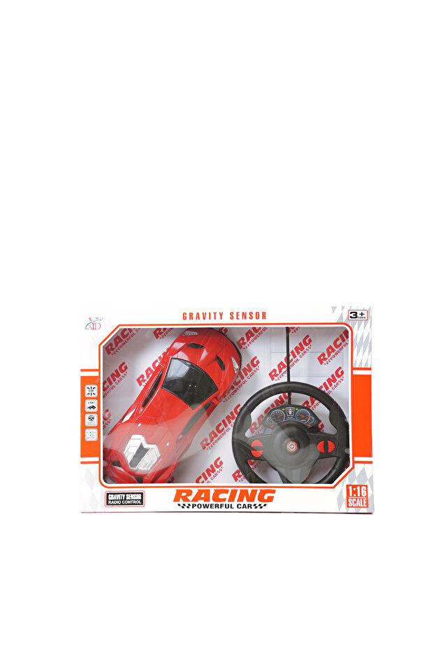 Gravity Sensor Racing Remote Control Car with Steering Wheel Controller – High-Speed RC To - 4