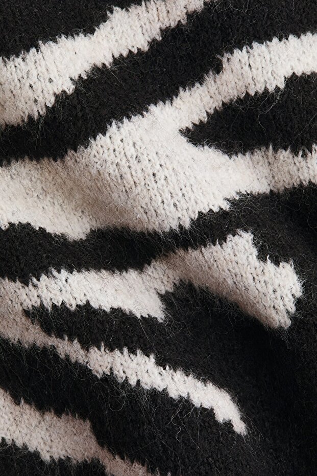 Jakarlı Triko Etek - 2