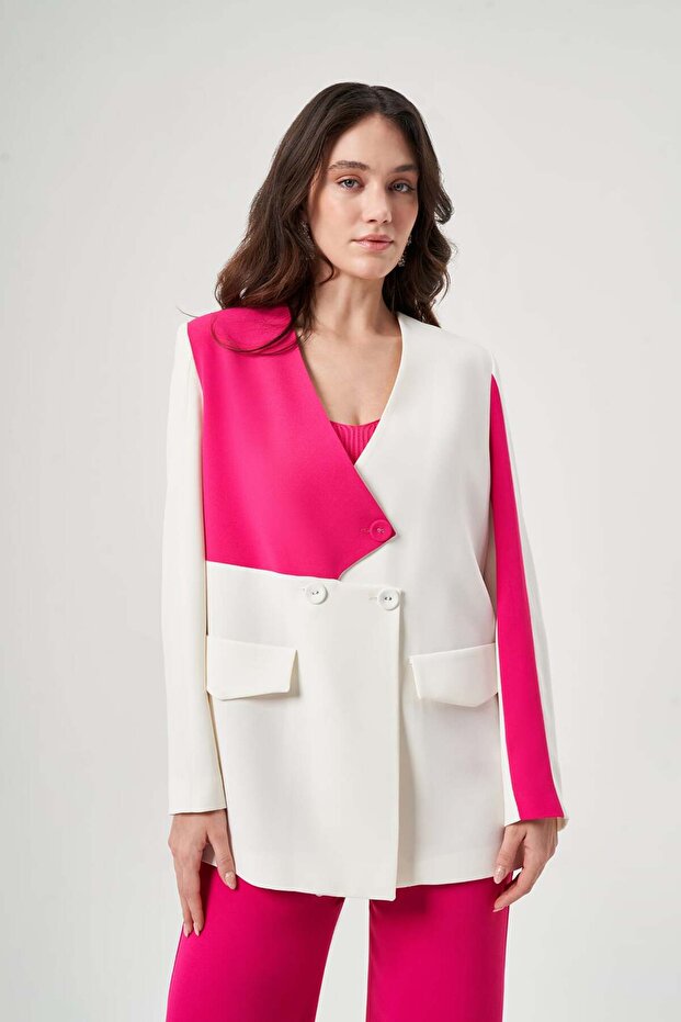 Çift Renkli Krep Takım 8712 - 4