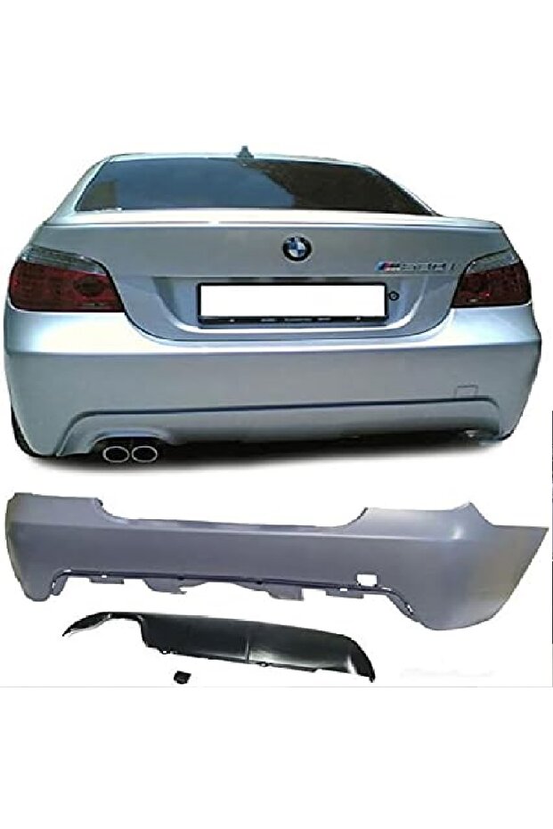 BMW E60 2003-2007 5.SERİ M.TECH ARKA TAMPON - 1
