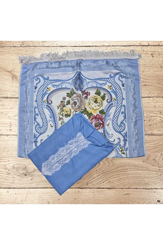 طقم شرشف صلاة مع سجادة - 1