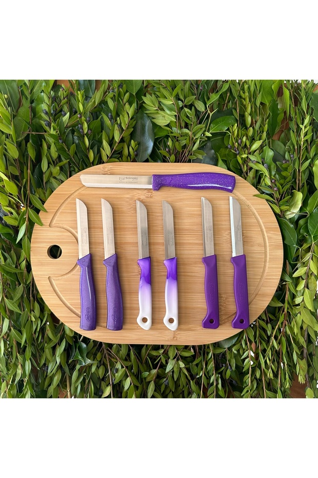 Pro Tanışma Bıçak Seti 7 Parça (MOR) - 1