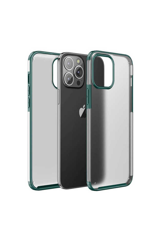iPhone 13 Pro Max Compatible Senk Volks Case-Dark Green