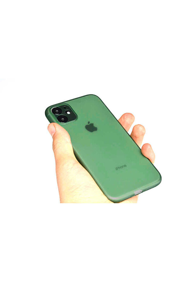 حافظة SENK Tiny المتوافقة مع هاتف iPhone 11 - باللون الأخضر - 4
