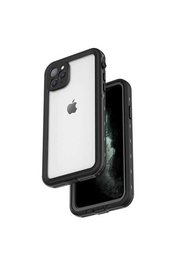 iPhone 12 Pro Compatible Senk 1-1 Waterproof Case-Black