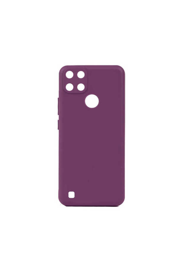 Realme C21Y Case Senk Bias Tape Silicone - Purple