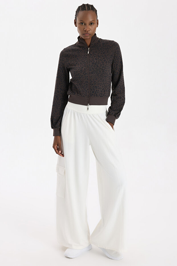 Jachetă bomber imprimeu leopard Cocoa Dance - 6