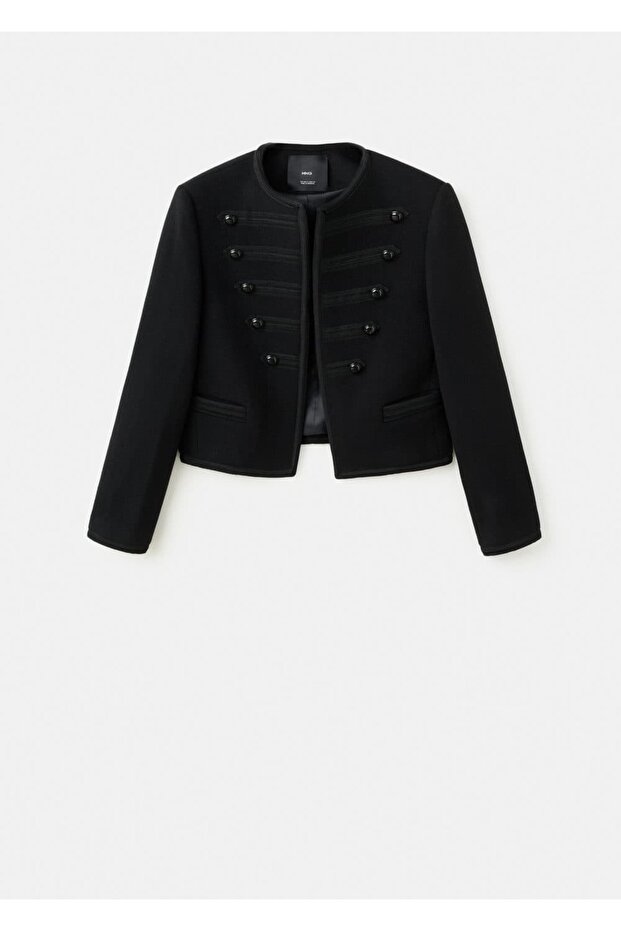 Yün military ceket - 3