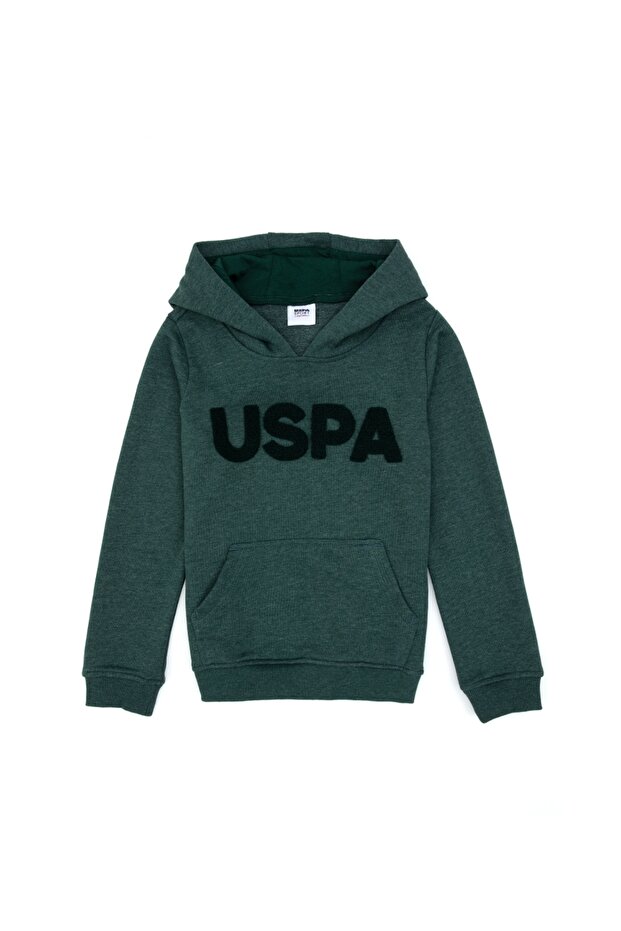U.S. Polo Assn. Boy's Hooded Regular Fit Sweatshirt
