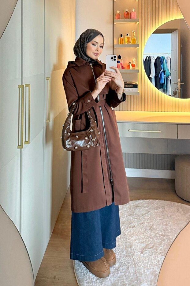 Solo Trençkot Taba - 3