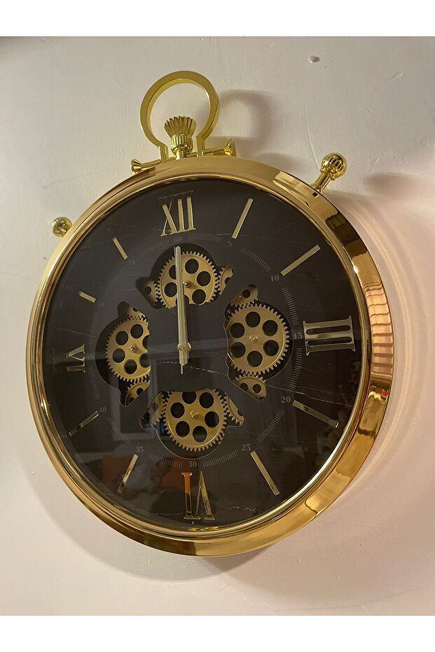 Rustik Metal Duvar Saati - 6