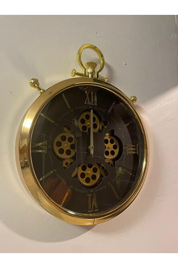 Rustik Metal Duvar Saati - 4