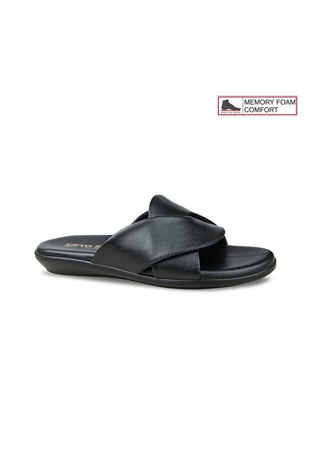 9827-25 Kadın Terlik - SİYAH - 1