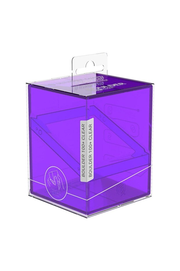 Boulder 100+ Clear - Amethyst - 2