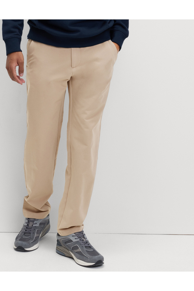 Regular Fit Termal Chino Pantolon - 3