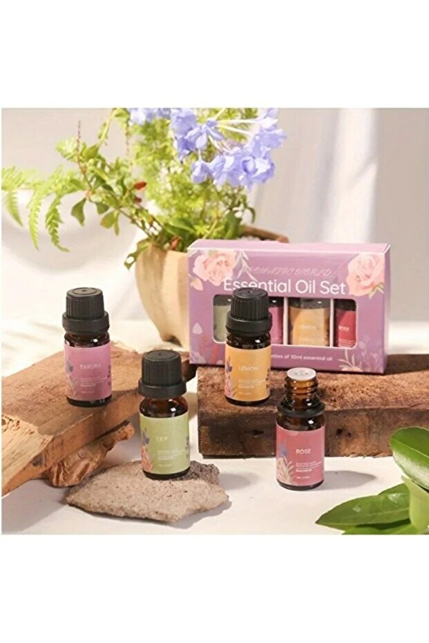 موزع رائحة يتم التحكم فيه عن بعد مع 4 أنواع من الزيوت الأساسية ووظيفة المؤقت والضوء LED. - 2