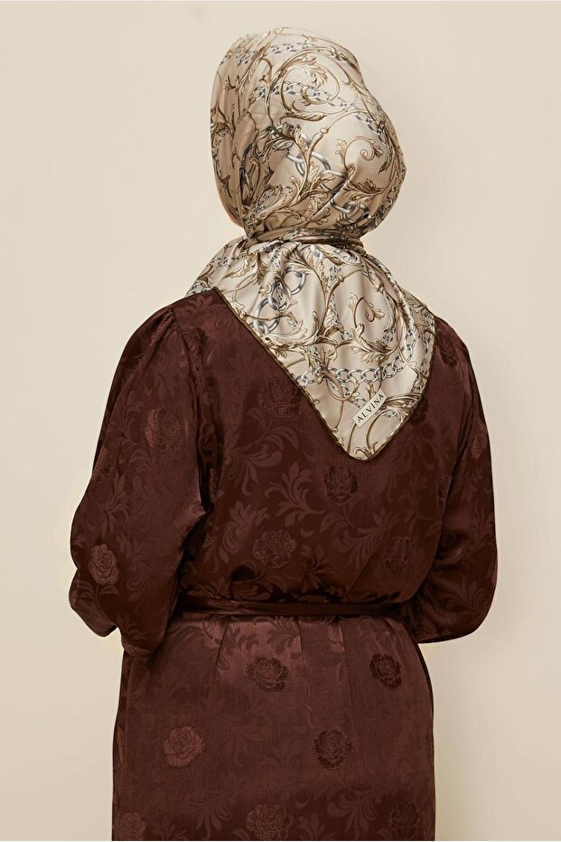 Eșarfă cu model 10874 - 2