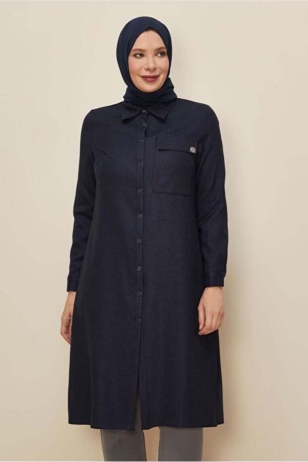 Shirt Collar Tunic 46190