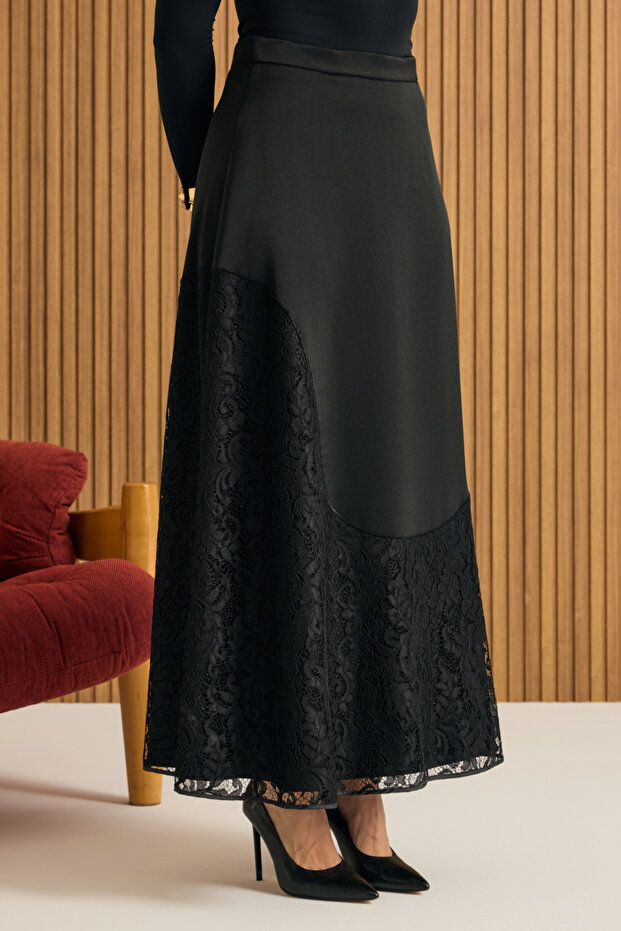 Dantel Garnili Etek - 4