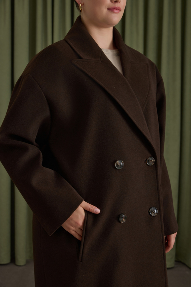 Kruvaze Kapama Manto - 4