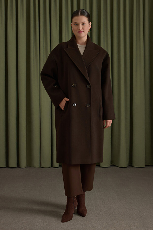 Kruvaze Kapama Manto - 1