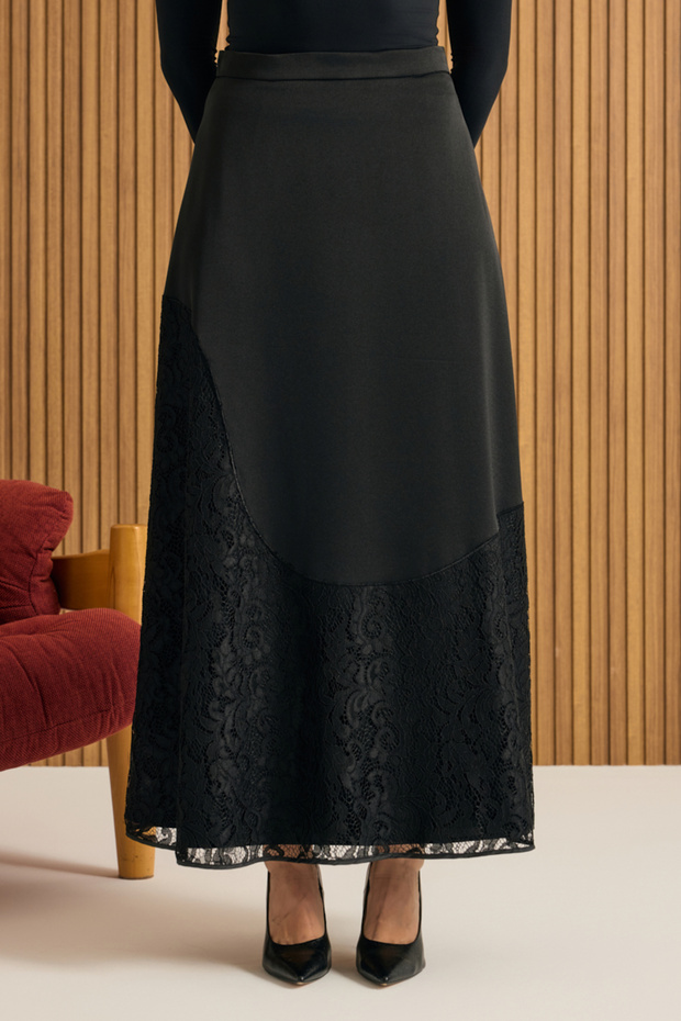 Dantel Garnili Etek - 3