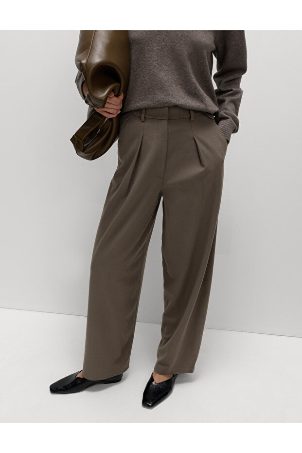 Geniş Paça Pantolon - 6