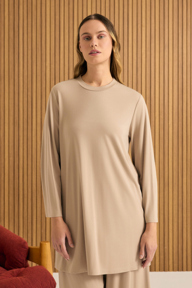 Rayon Pijama Üstü - 1