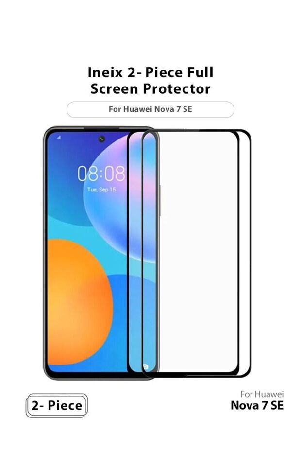 2-Piece Full Screen Protector For Huawei Y7a