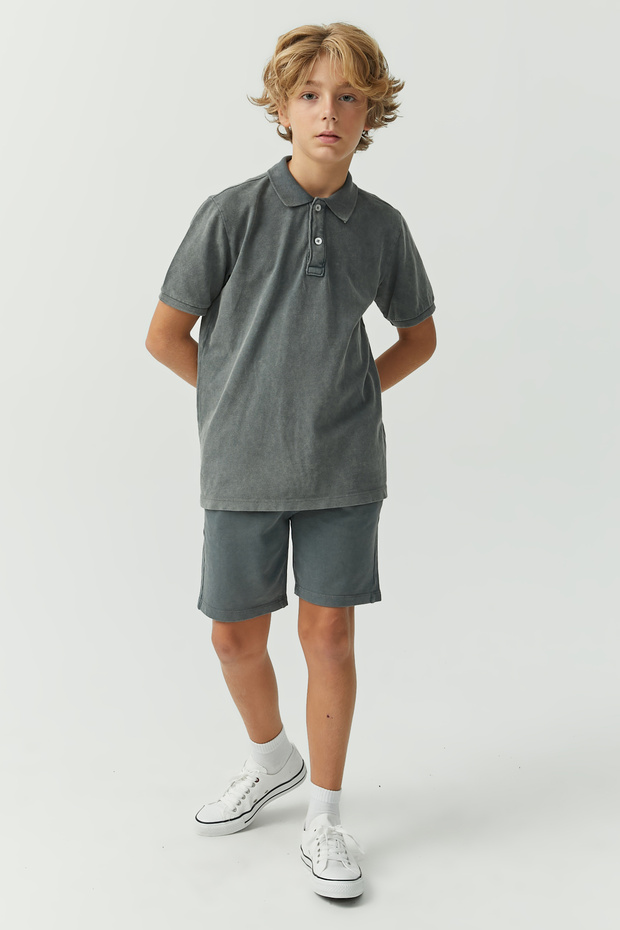 Erkek Çocuk Cepli Şort - 4