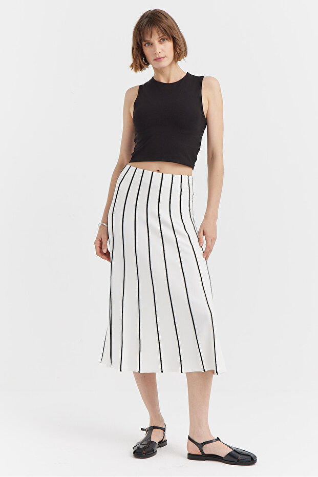 Kadın Triko Etek - 1