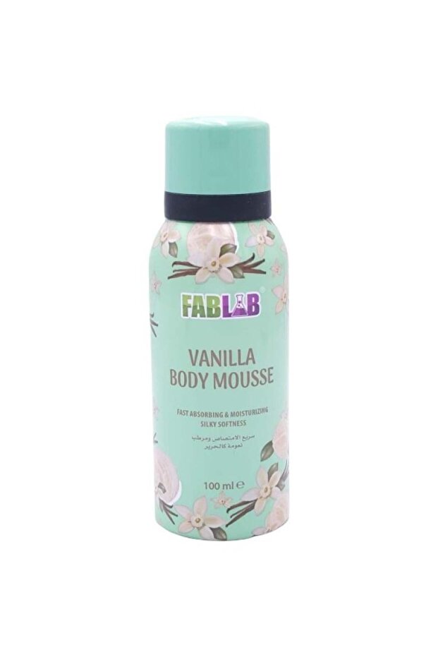 بودى موس معطر للجسم بالفانيلا من فاب لاب - 100 مل
