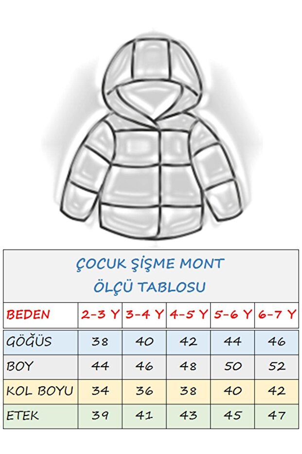 Boy's Rocket Patterned Navy Blue Coat Dprbc017 - 4