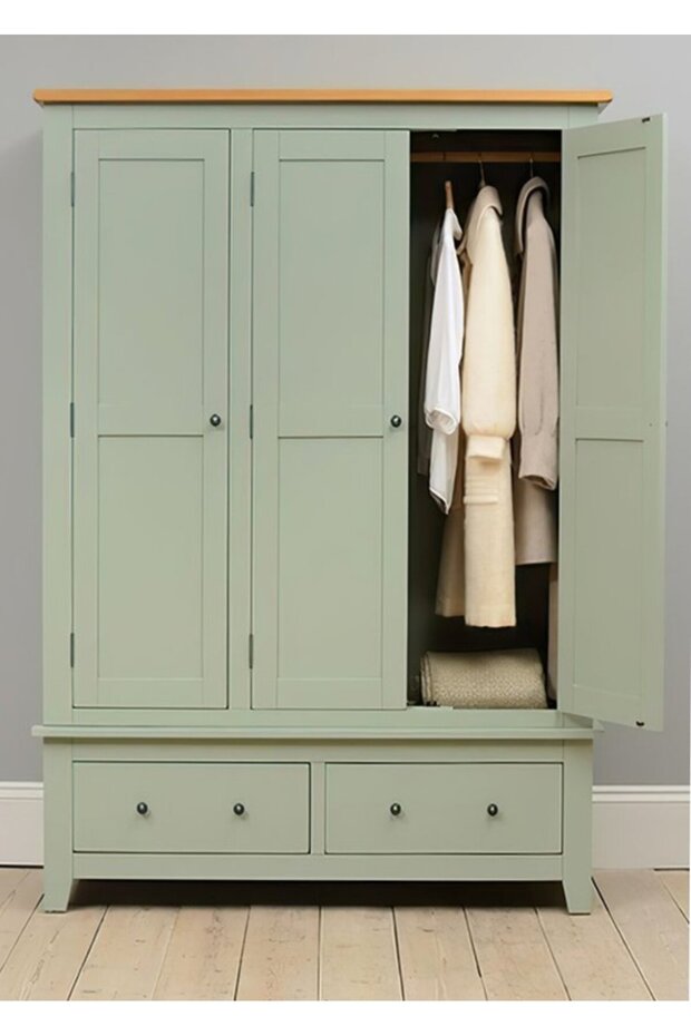 Neopia Ahşap Gardrop - 2