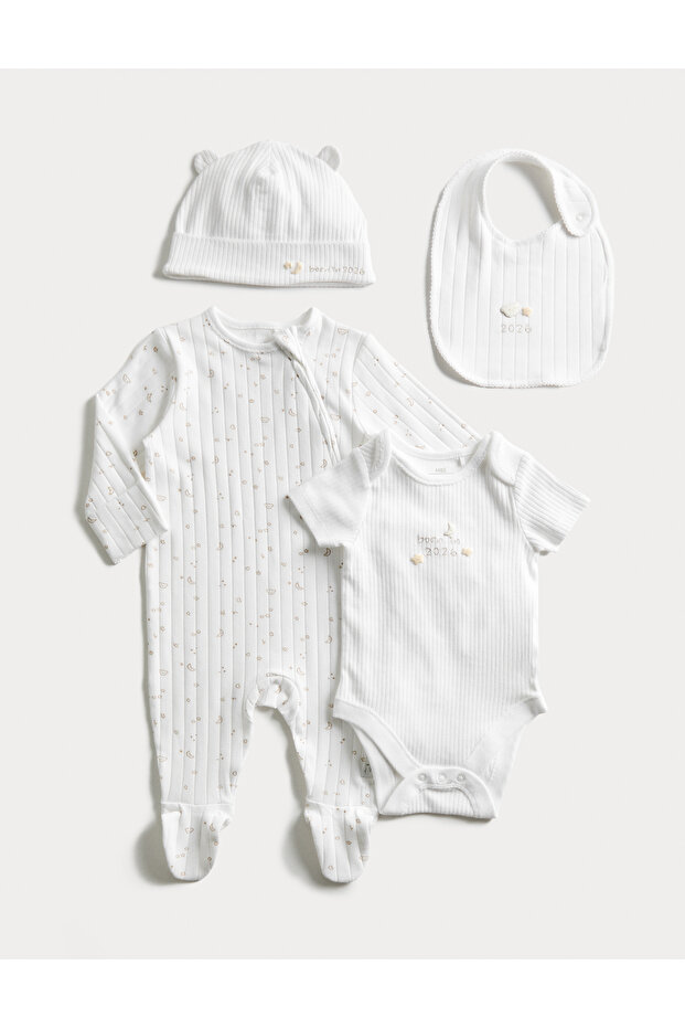 4 Parça Pamuklu Başlangıç Seti - 1