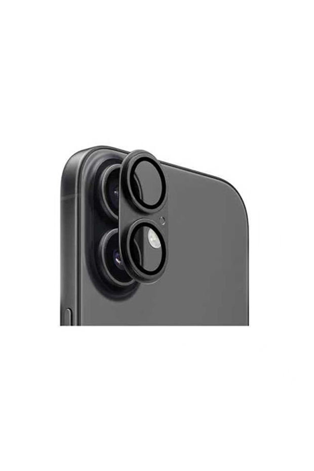 واقي عدسة الكاميرا لهاتف iPhone 17 SYS CL-20 - أسود - 1