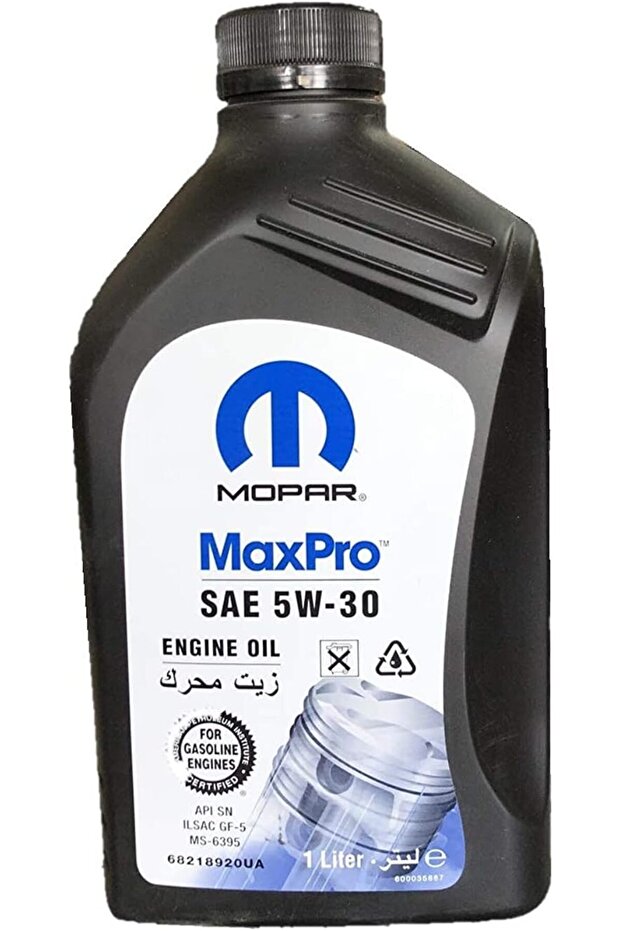 MaxPro Engine Oil for Jeep Dodge Chrysler - 5W-30 1L