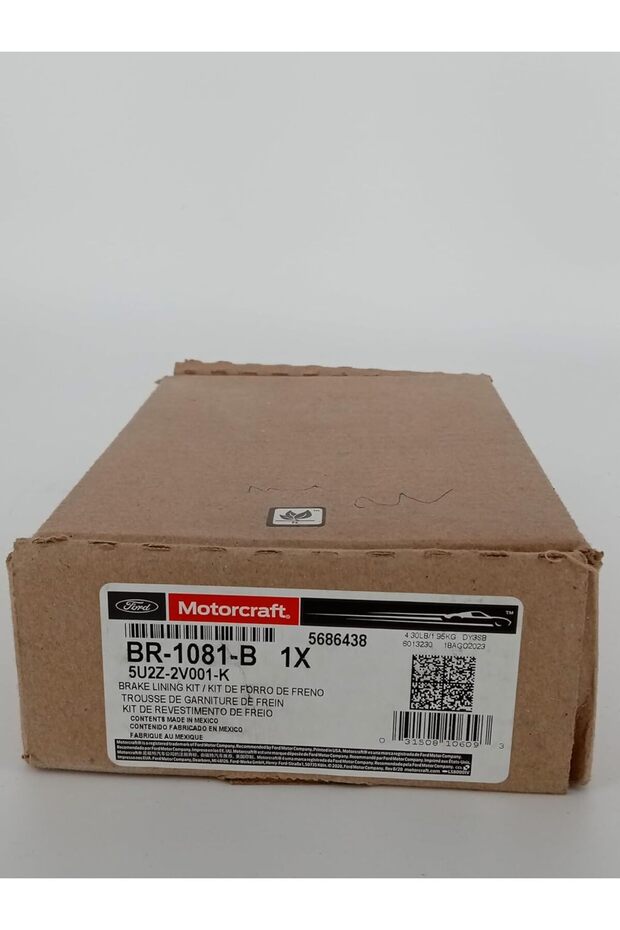 Ford 5U2Z2V001K Front Brake Pad Set for Mustang