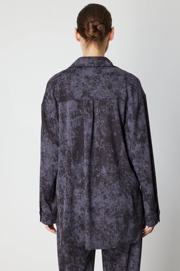 Batik Patterned Long Shirt - 5