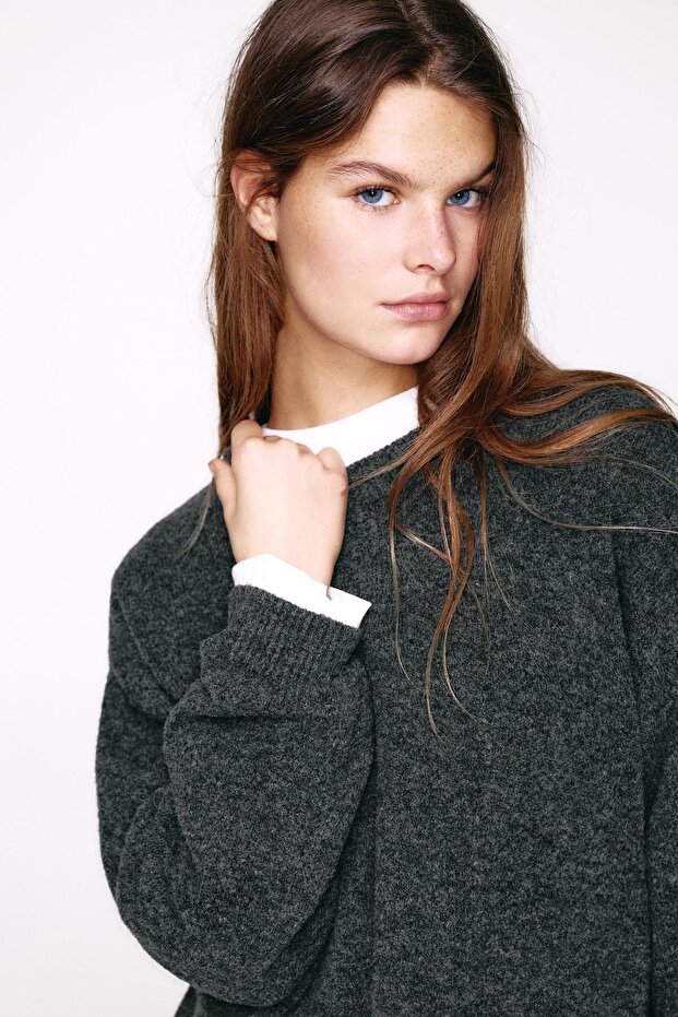 Yumuşak örgü kazak - 5