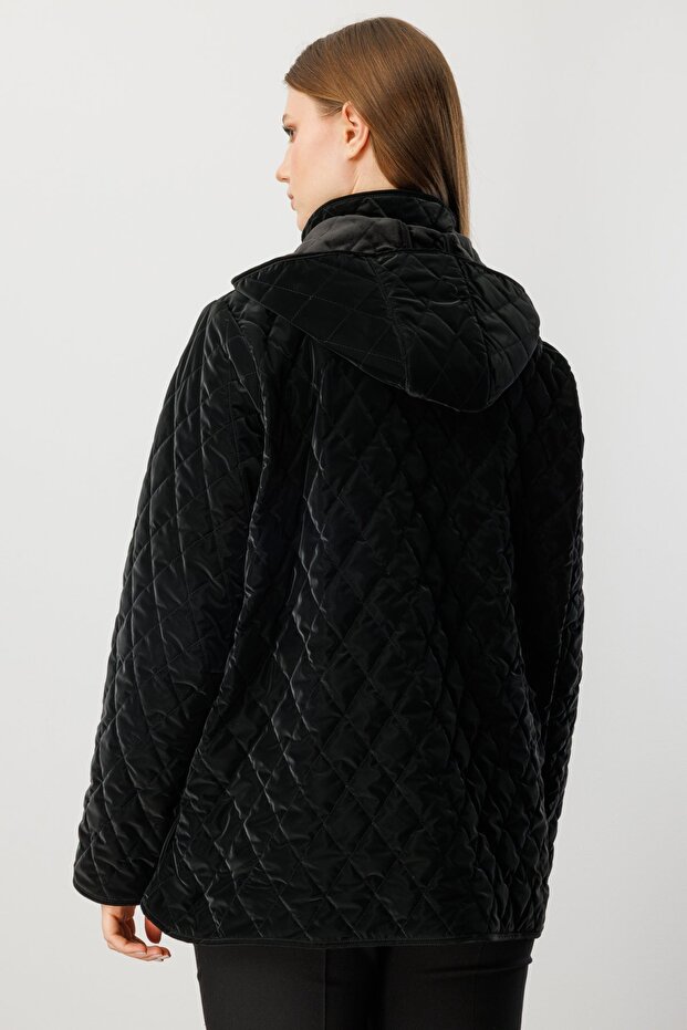 Kapitone Şişme Mont - 4