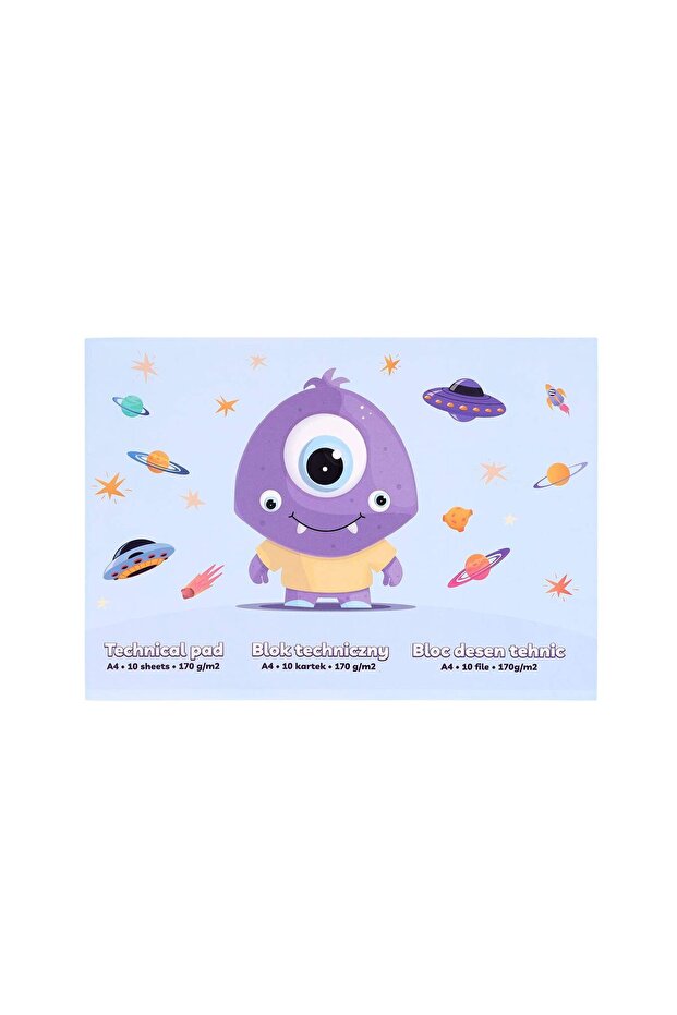 Technical pad A4/10 sheets 170g - 1
