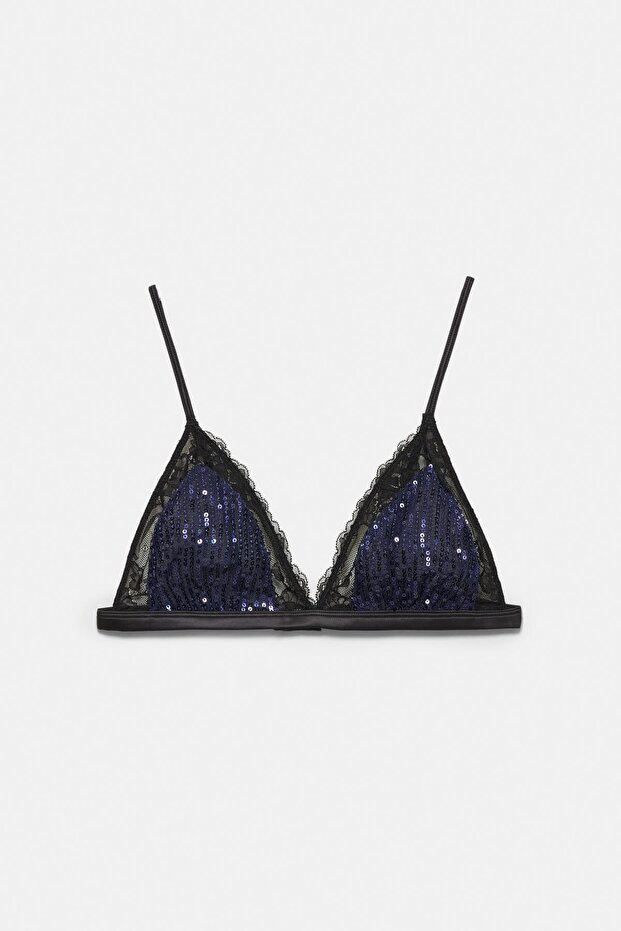 Pullu bralette top - 3