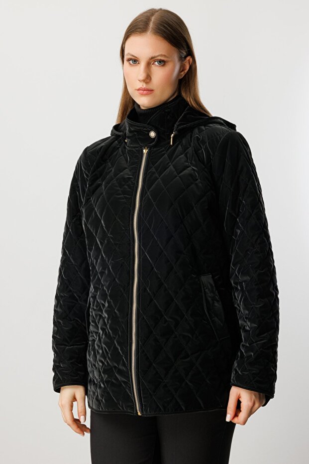 Kapitone Şişme Mont - 1