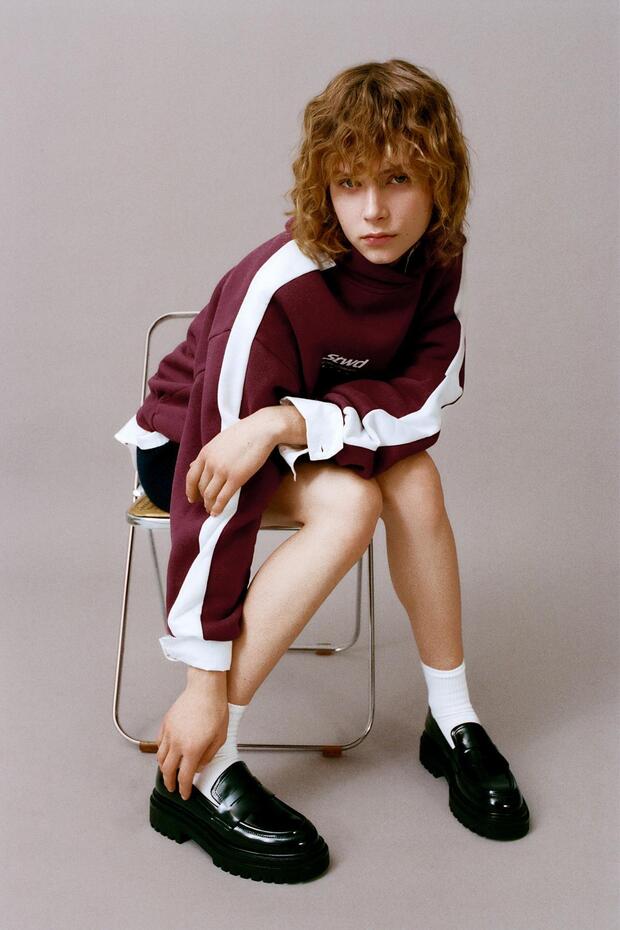 STWD Inner City kapüşonlu sweatshirt - 4