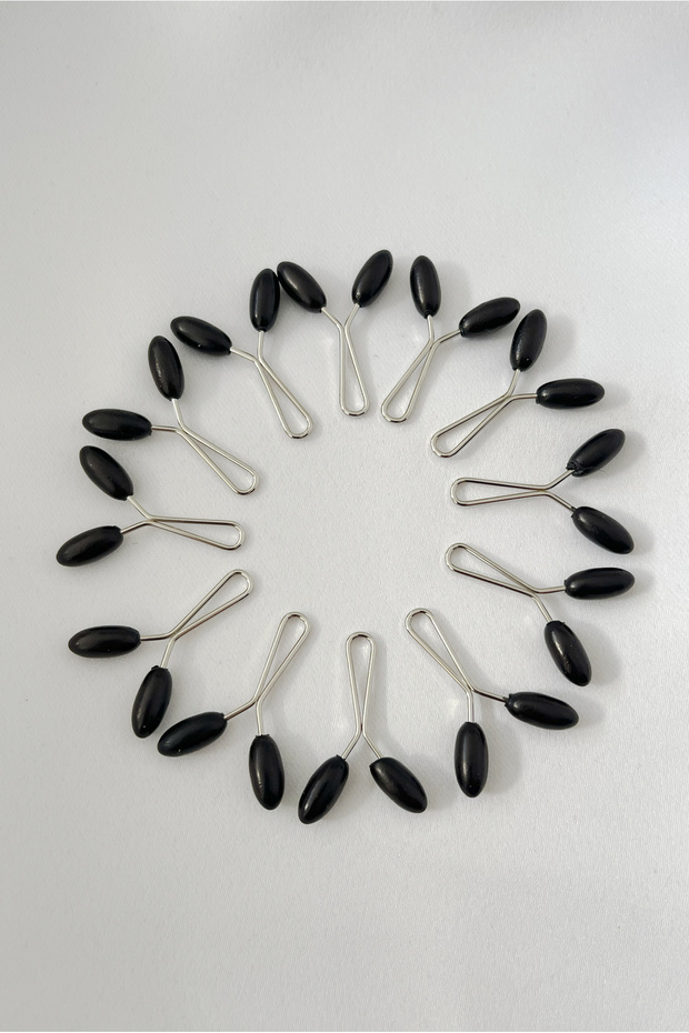 Scarf Shawl Clip 12 Pieces Barley Model Clip Women's Hijab Accessory Needle