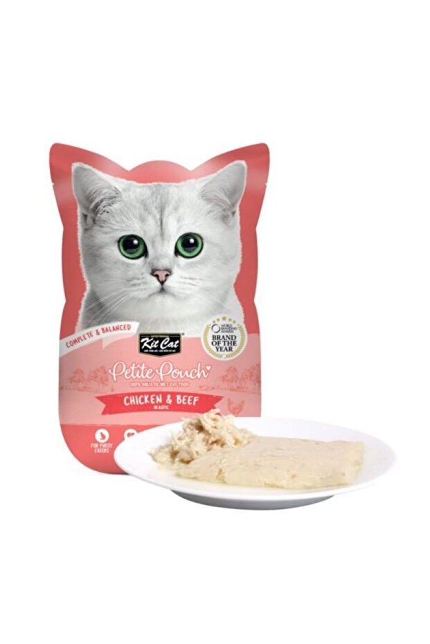 Petite Pouch 70g – Chicken & Beef