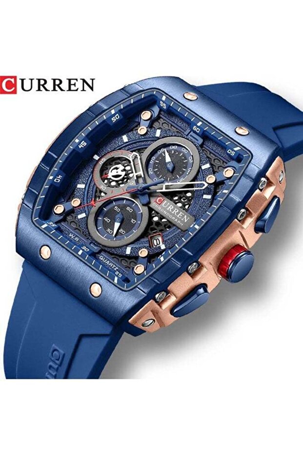 8442 Men's Waterproof Sport Wrist Watch Chronograph Quartz