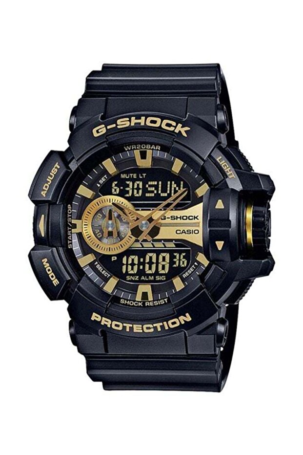 Men's Water Resistant Analog/Digital Watch GA-400GB-1A9DR