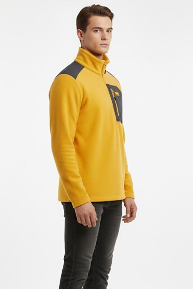 Erkek Block Polar Sweatshirt - 2